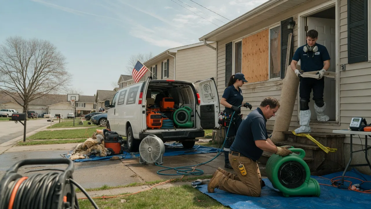Water Damage Restoration in Vancleave, MS near me